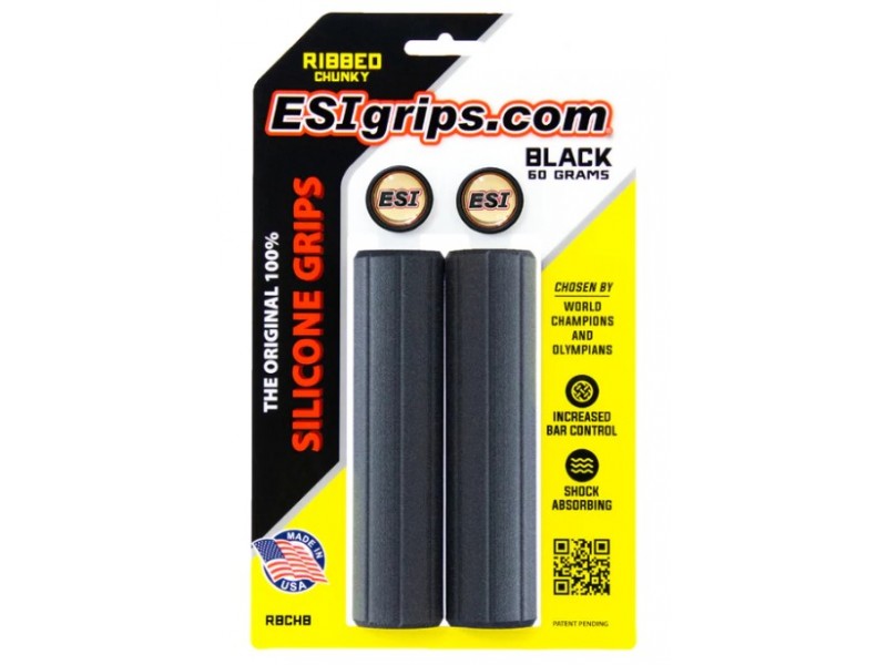 Грипсы ESI Ribbed Chunky Silicone Bicycle Grips
